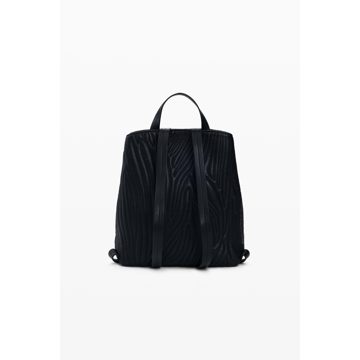 Petit sac à dos à relief noir, DESIGUAL