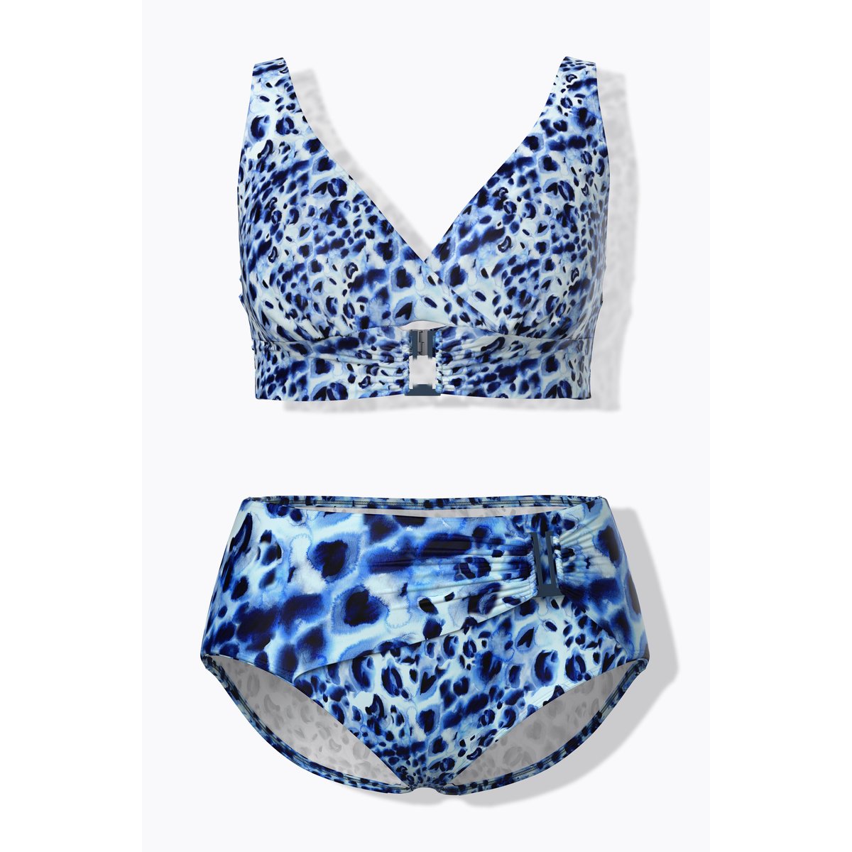 Bikini à bonnets souples bleu foncé, ULLA POPKEN