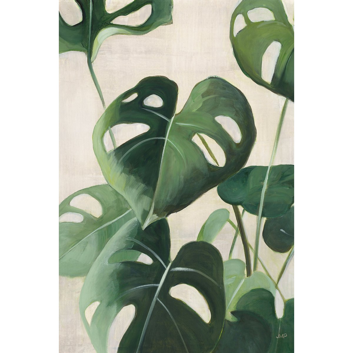 Tableau Aquarelle tropicale tableau alu dibond, HEXOA
