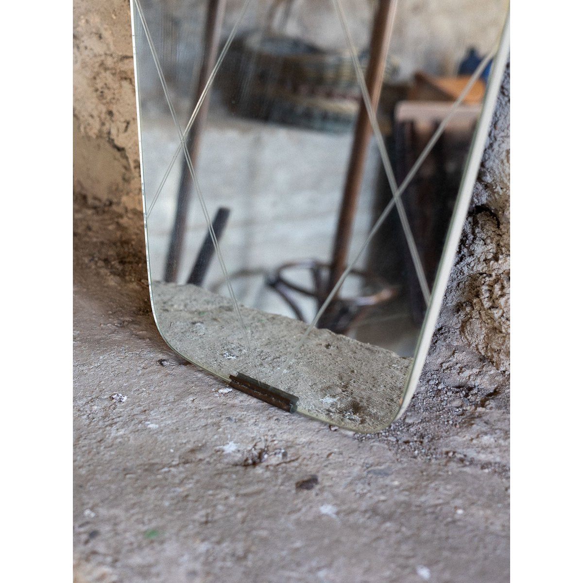 Miroir vintage Igor N°1137 - Bon état transparent, DEBONGOUT