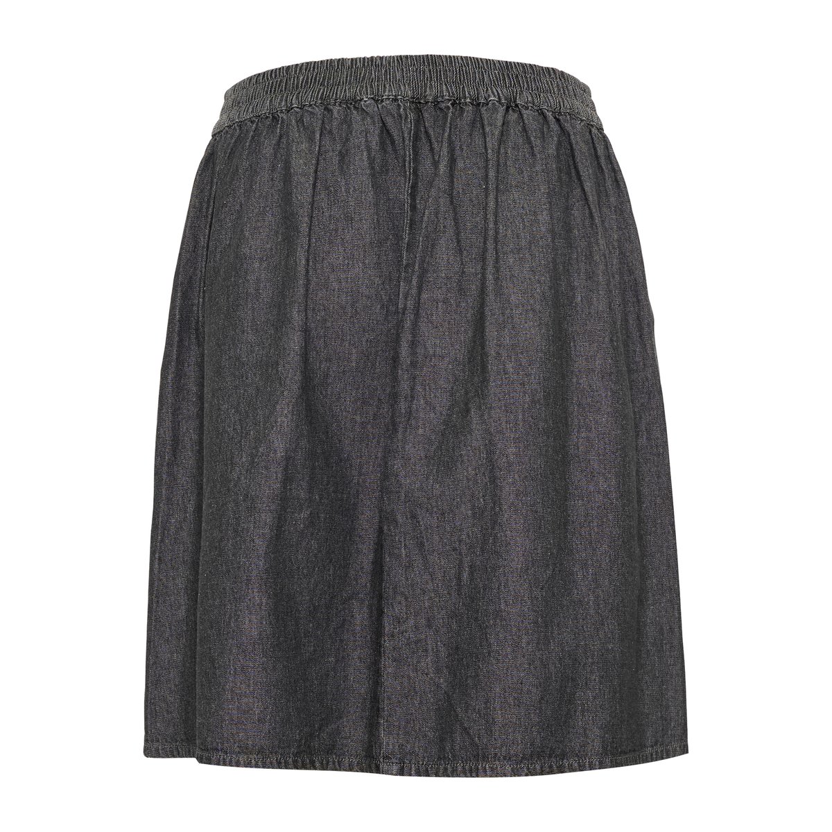 Skirt gris grey washed denim, KAFFE