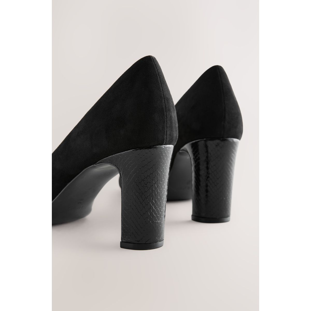 Escarpins bout rond noir, NEXT
