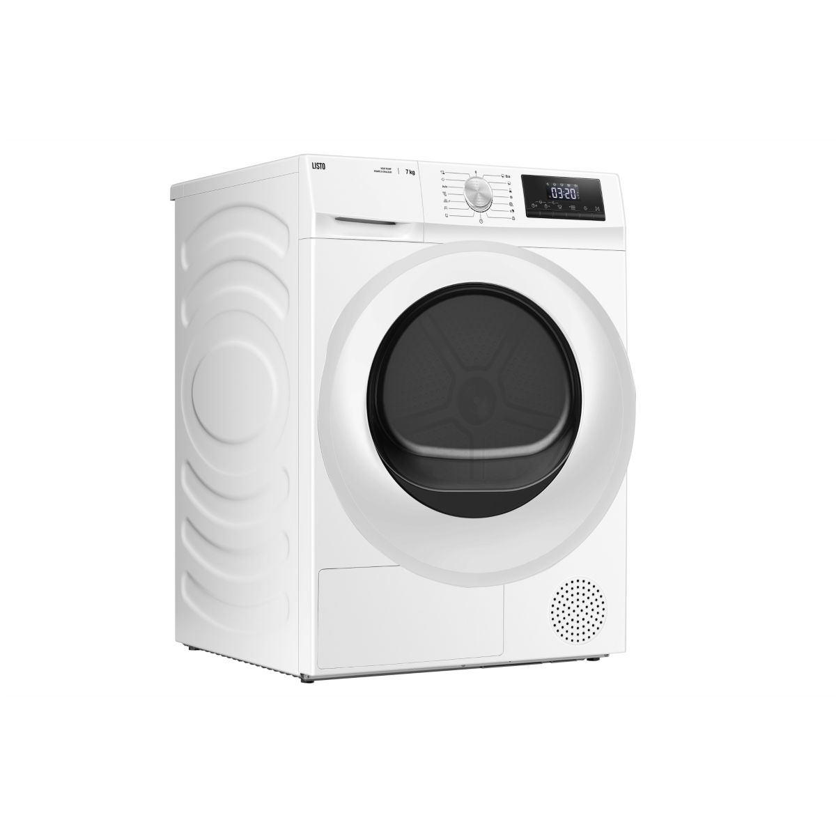 Sèche linge pompe à chaleur SLHP7-L6b couleur unique, LISTO