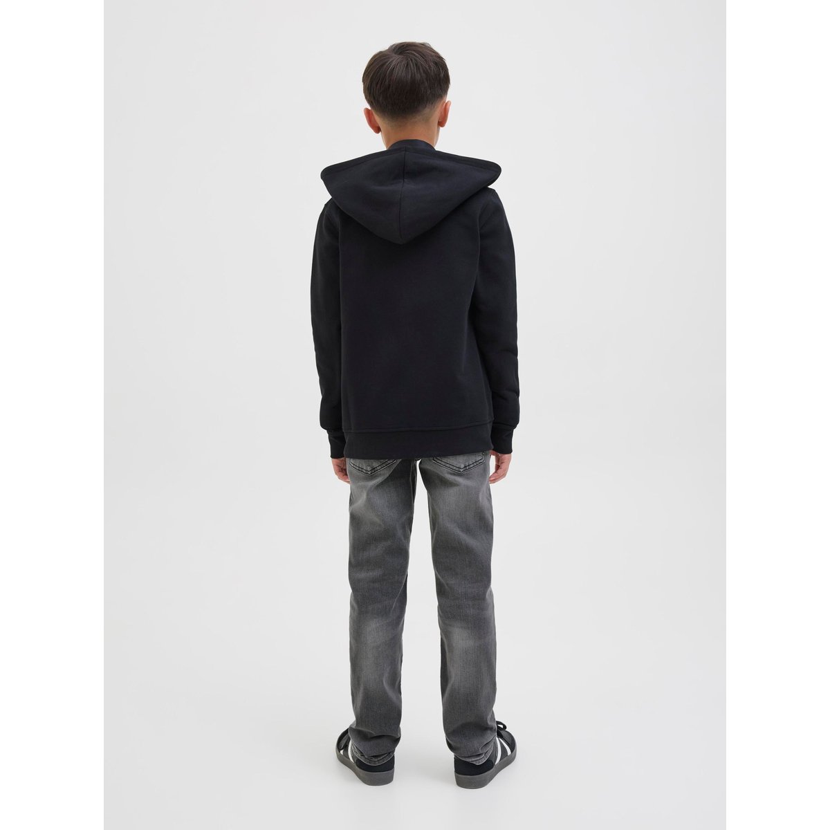 Jean Slim black denim, JACK & JONES JUNIOR
