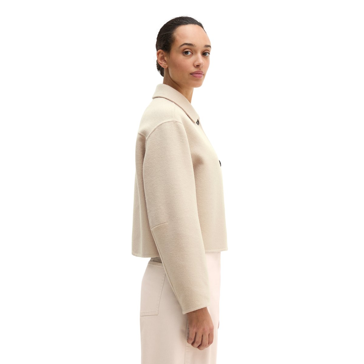 Veste en laine regular en double face de haute qualité gris, MARC O'POLO