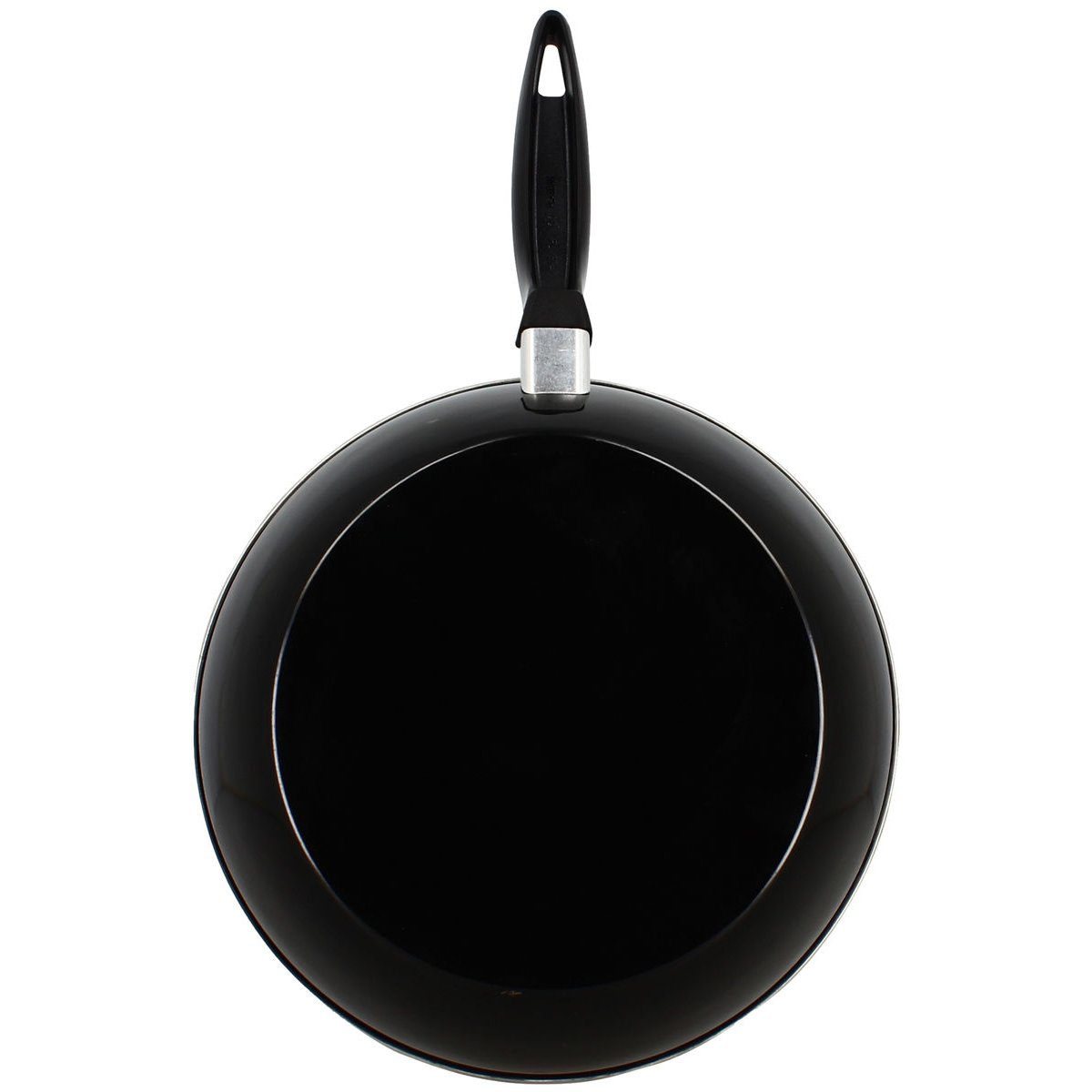 Poêle à frire émaillée 26cm noir, MENASTYL