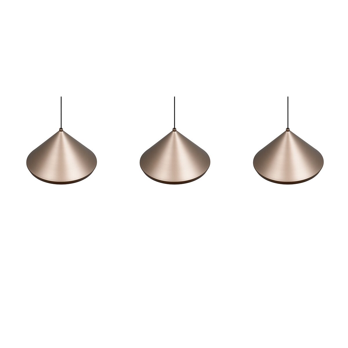 Suspensão Laguna, da Trio Lighting castanho, TRIO LIGHTING