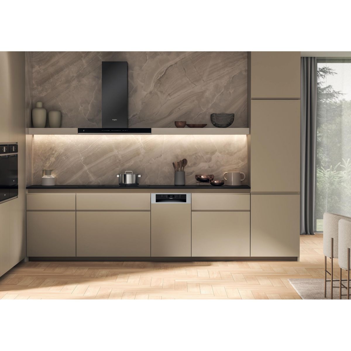 Lave vaisselle encastrable WH6PC11BS7A0 couleur unique, WHIRLPOOL