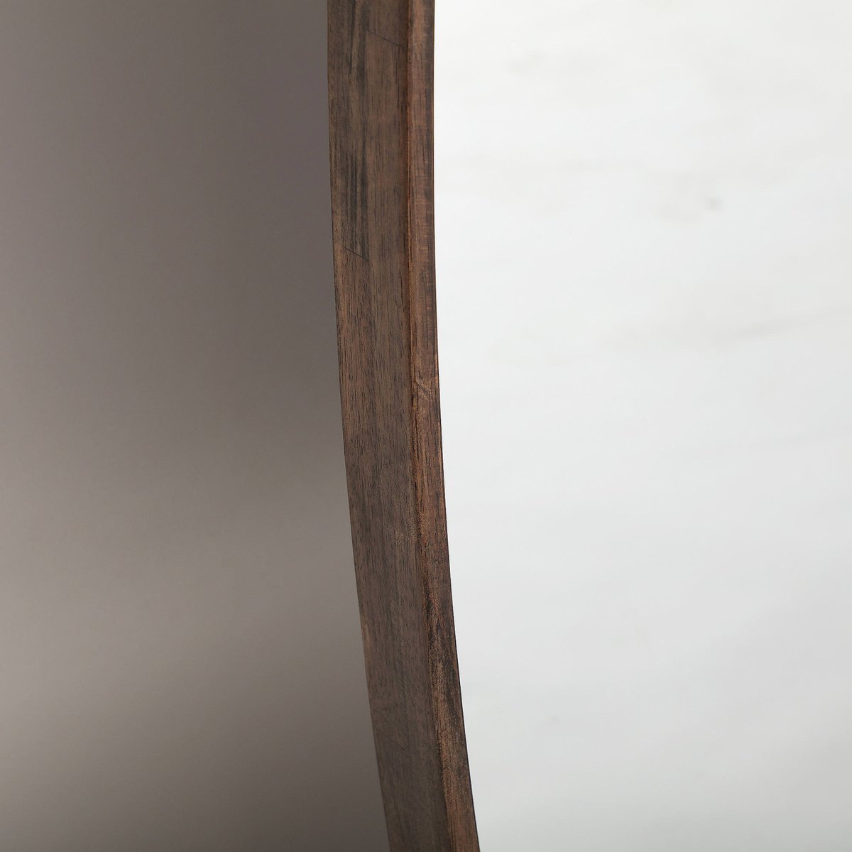 Miroir contemporain en bois collection VACIO brun, RECOLLECTION