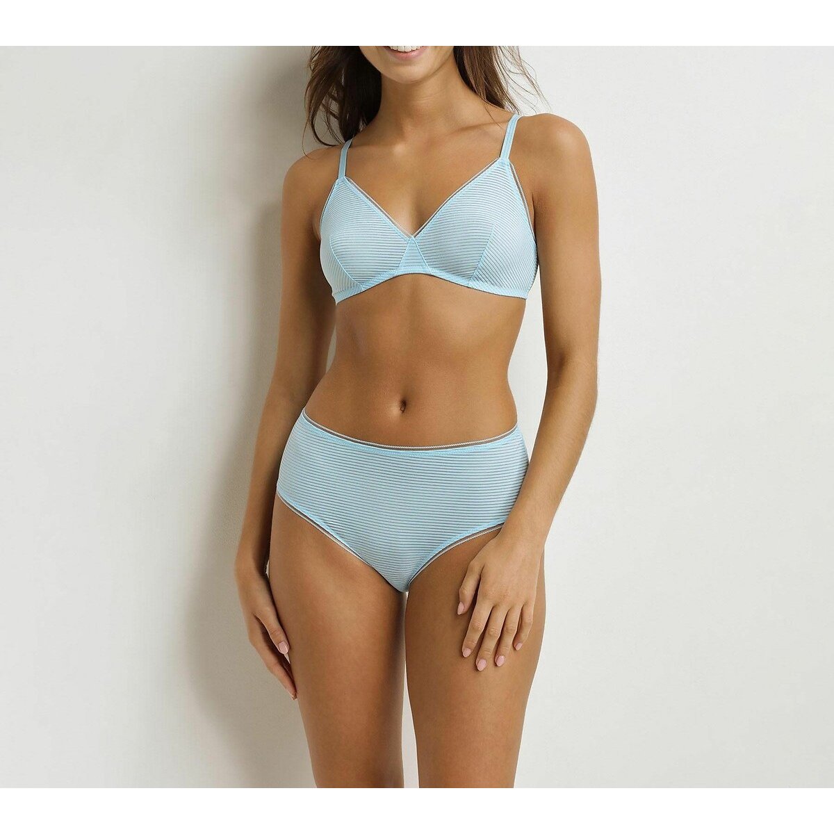 Dim X Ines De La Fressange Midi Briefs blue, DIM