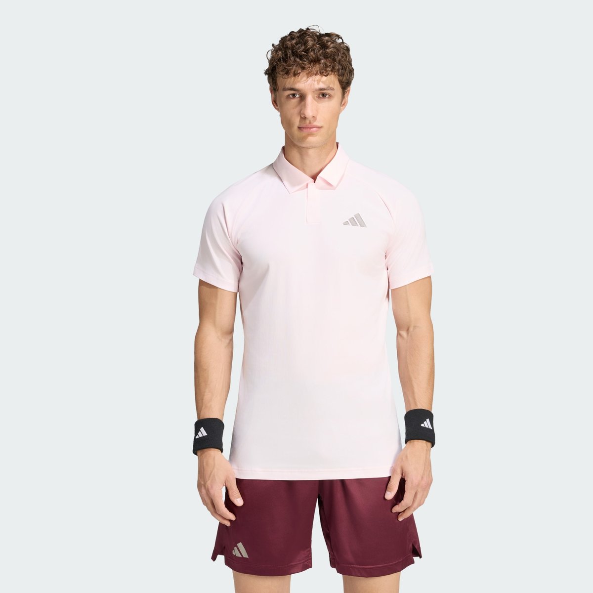 Polo De Tennis Climacool + Freelift Pro Polo De Tennis Climacool + Freelift Pro distilled pink, adidas Performance