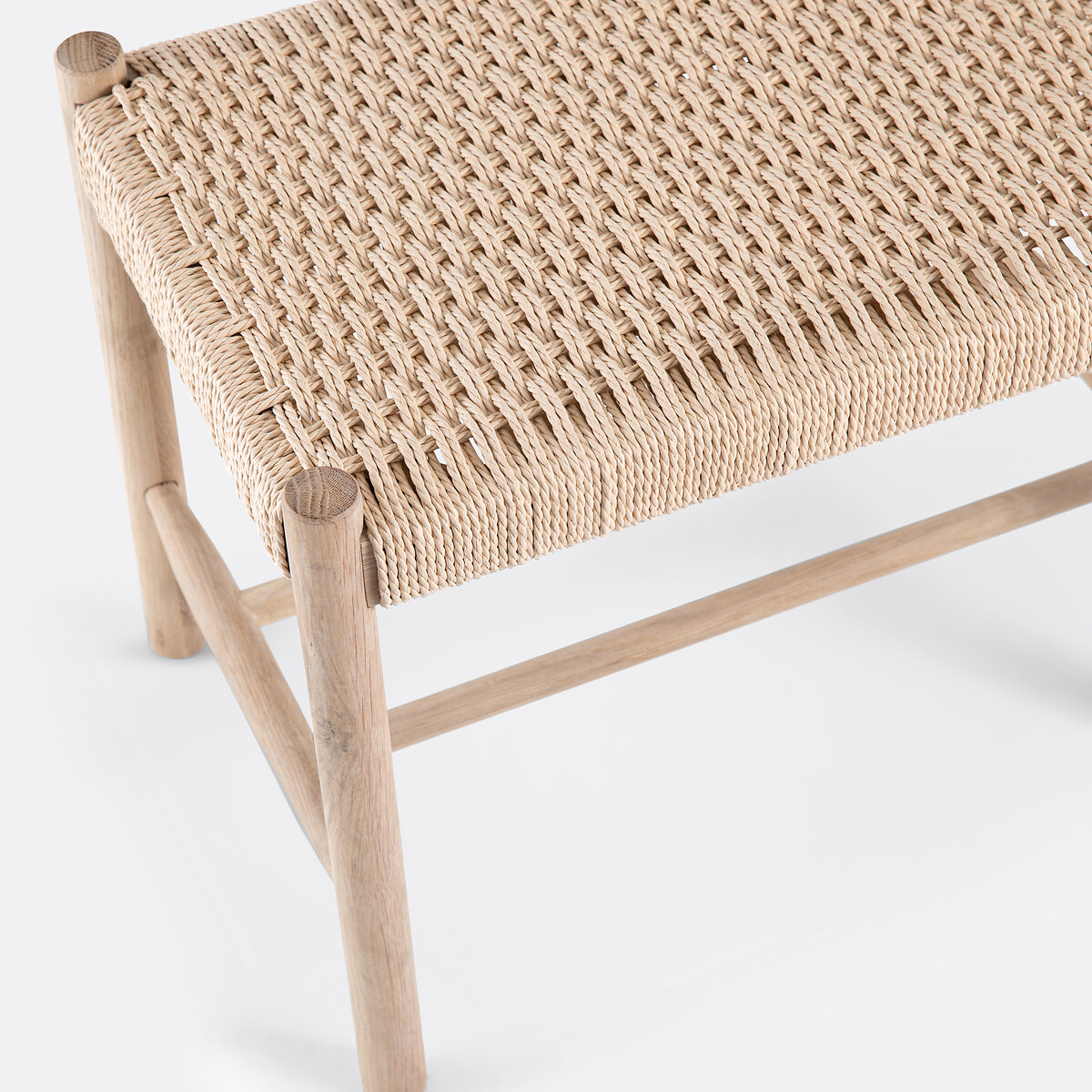Banc/tabouret en corde Taga naturel, LA REDOUTE INTERIEURS
