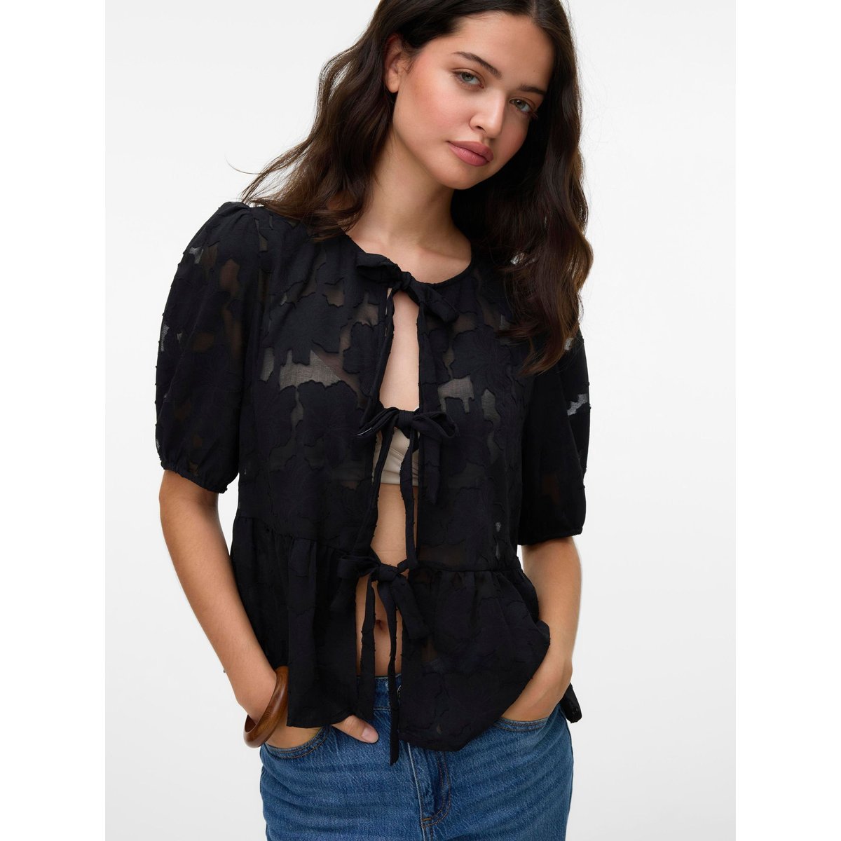 Chemise black 1, VERO MODA