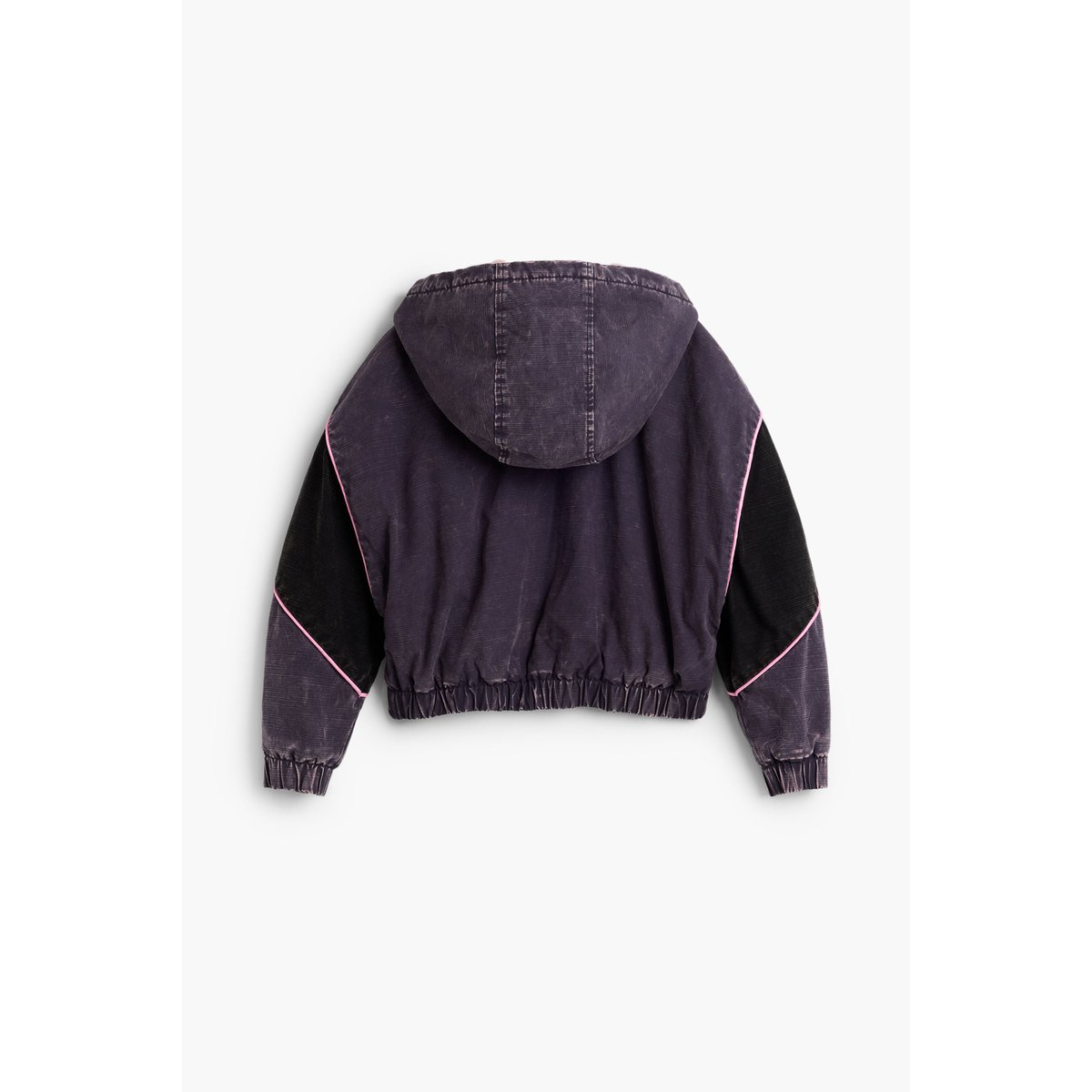 Veste oversize à capuche rouge, DESIGUAL