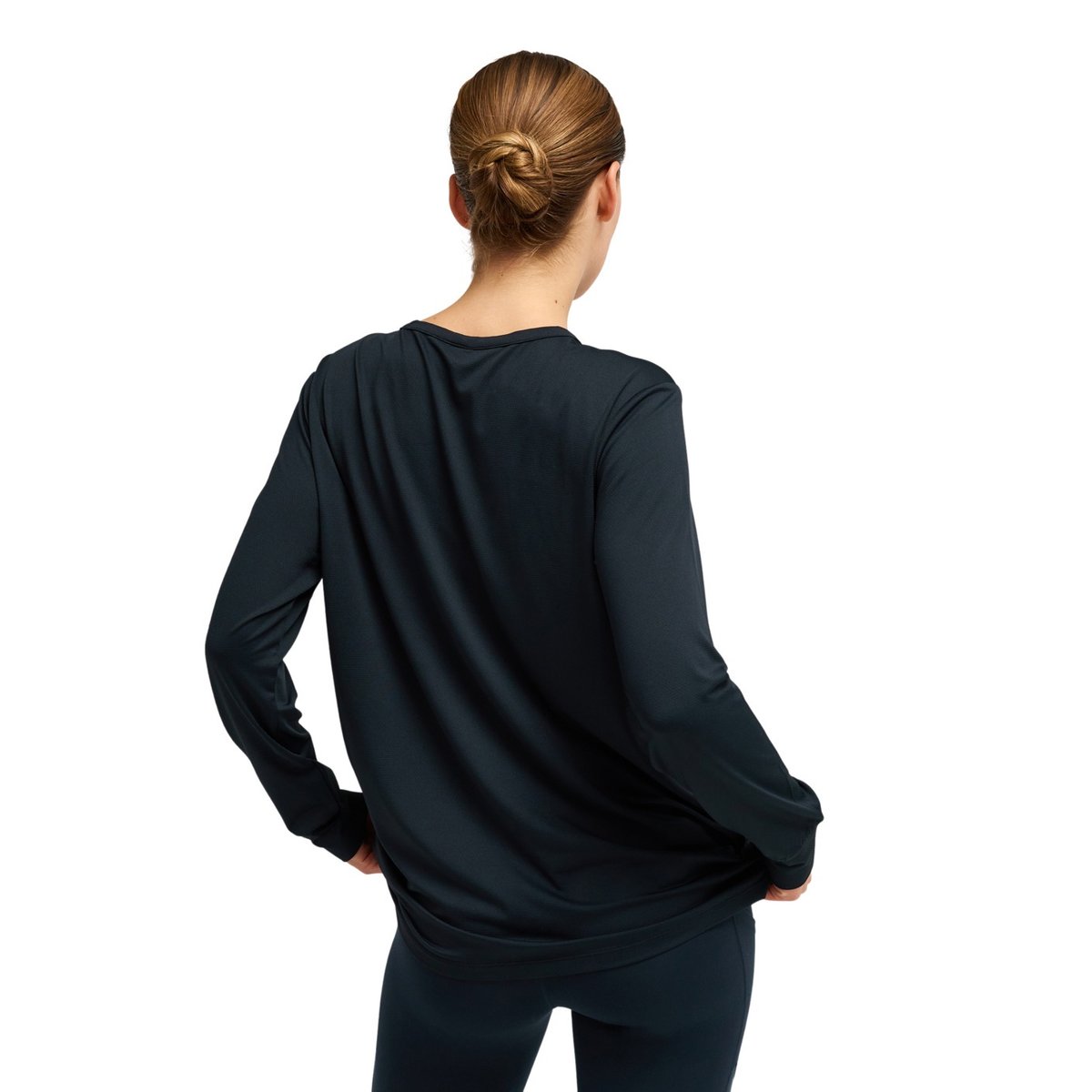 Haut manches longues technique BOUNDLESS SPIRIT 2. noir anthracite, ROXY