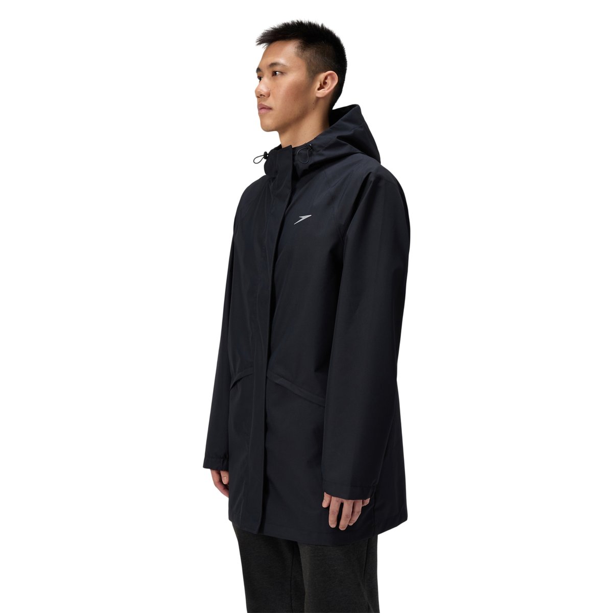 Veste unie et hydrofuge à capuche PRO noir, SPEEDO