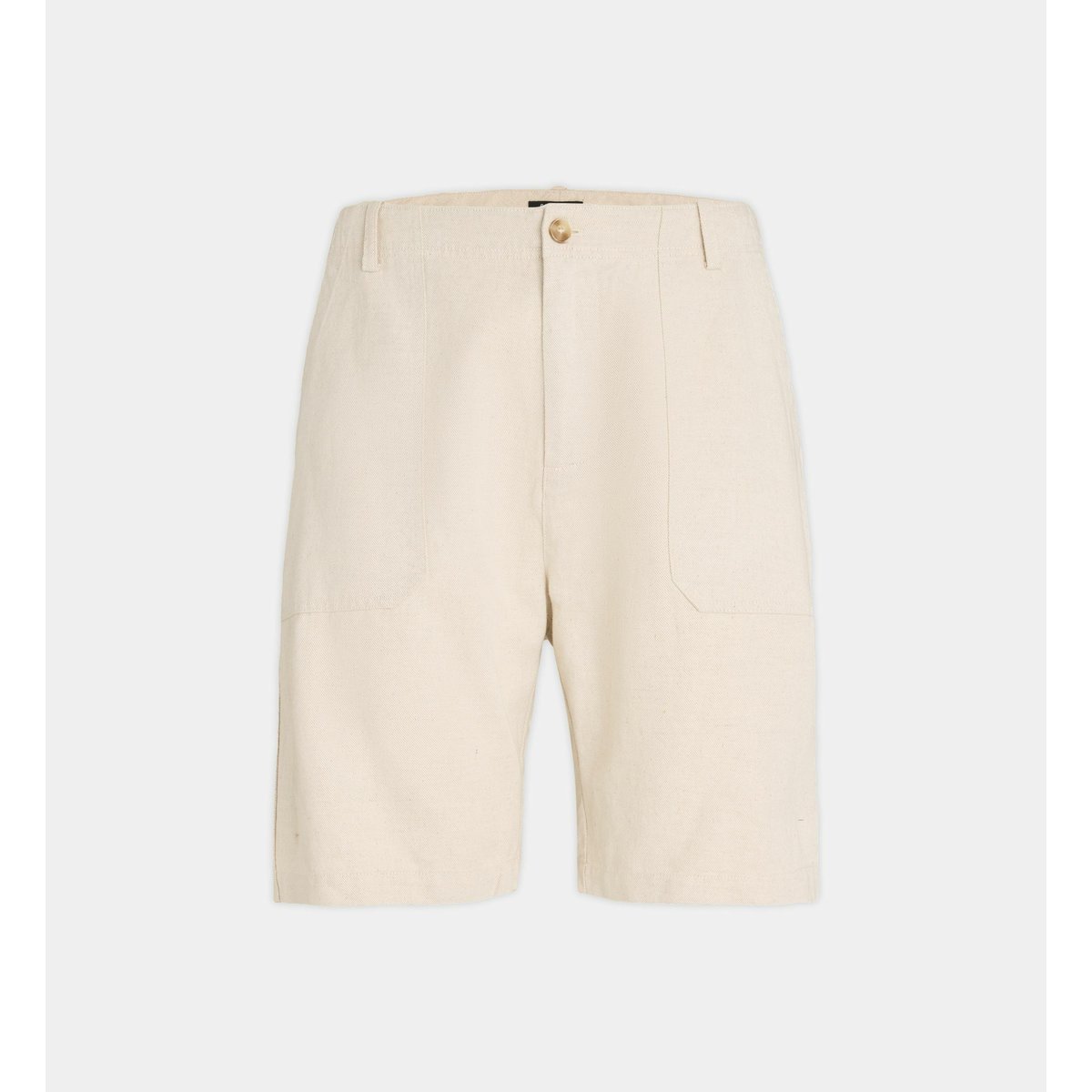 Bermuda droit rinermu en coton écru, GALERIES LAFAYETTE