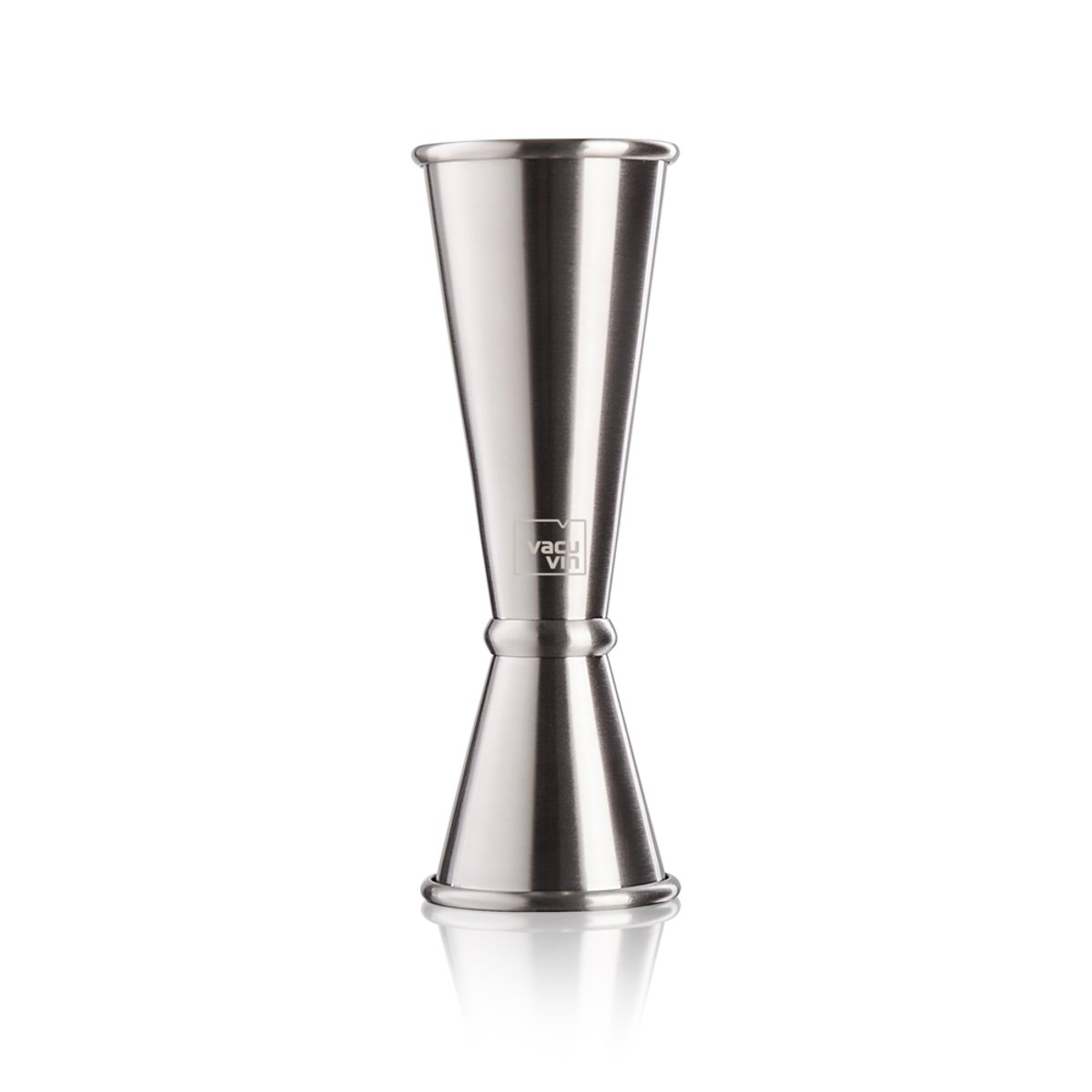 Doseur Japonais 30/60 ml en acier brossé couleur unique, VACU-VIN