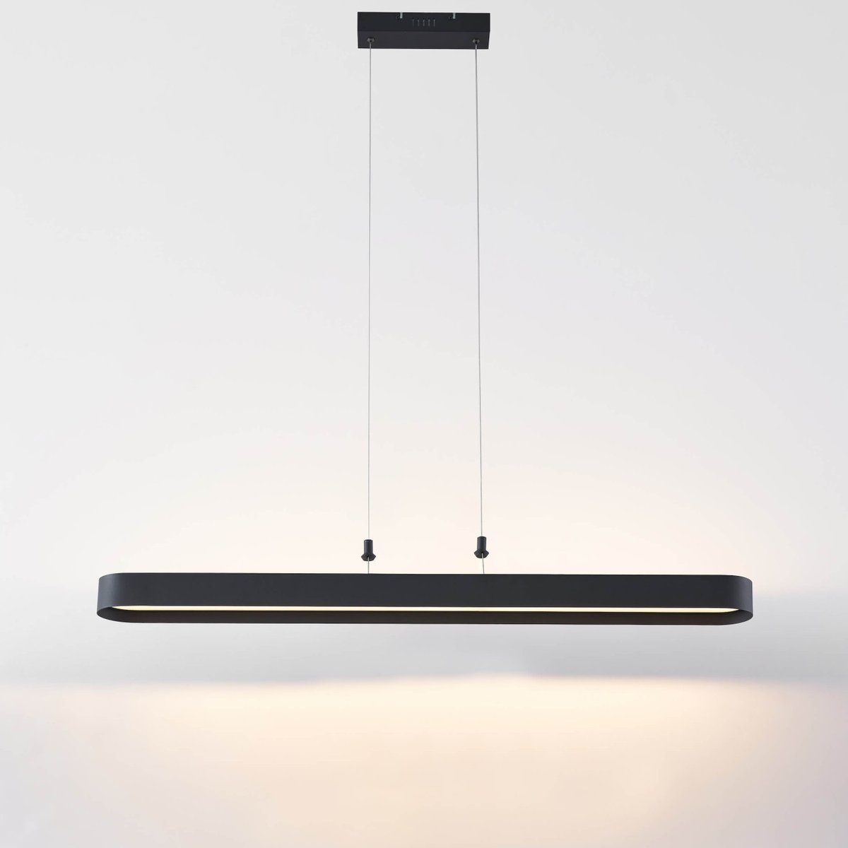 Suspension linéaire LED moderne - OSWIN noir, KOSILUM