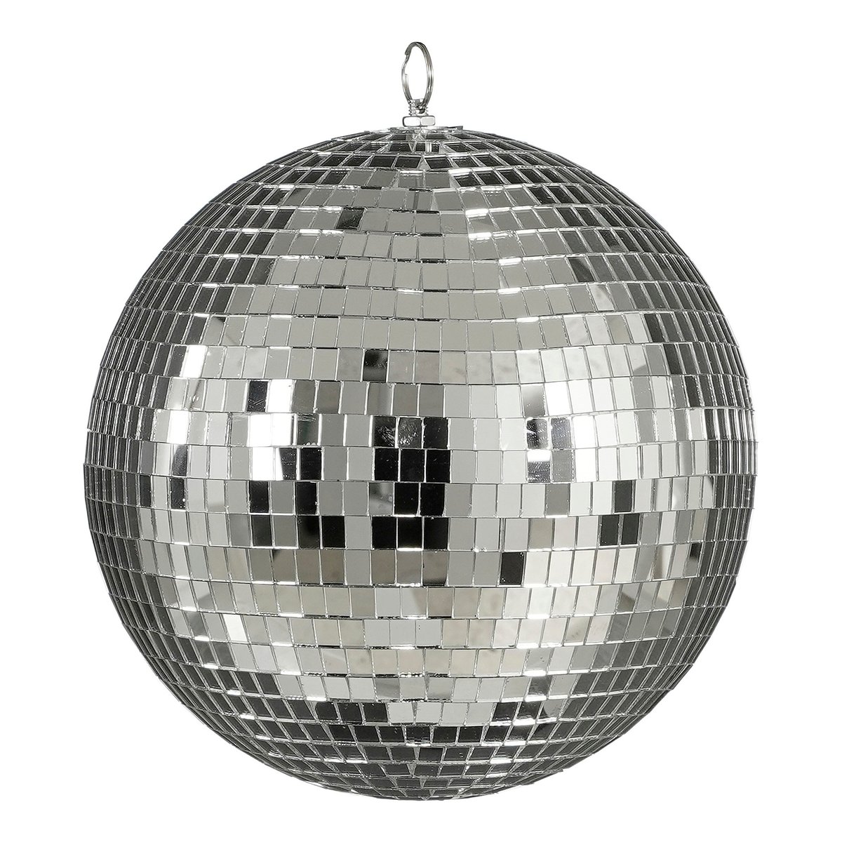 Boule à facettes Ø25 cm LUZZ argent, MICA DECORATIONS