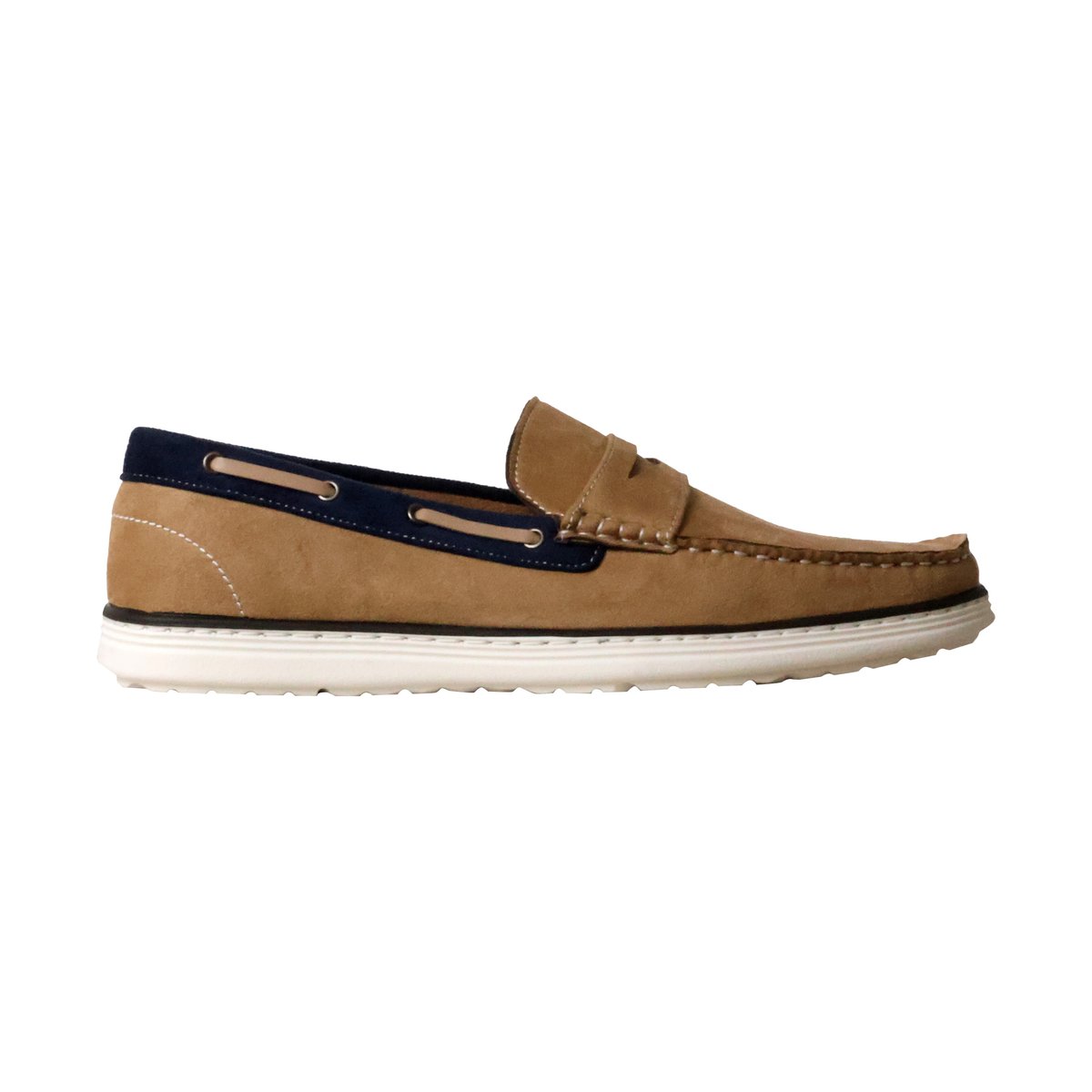Mocassin Basse à Enfiler beige, ENZO MARCONI