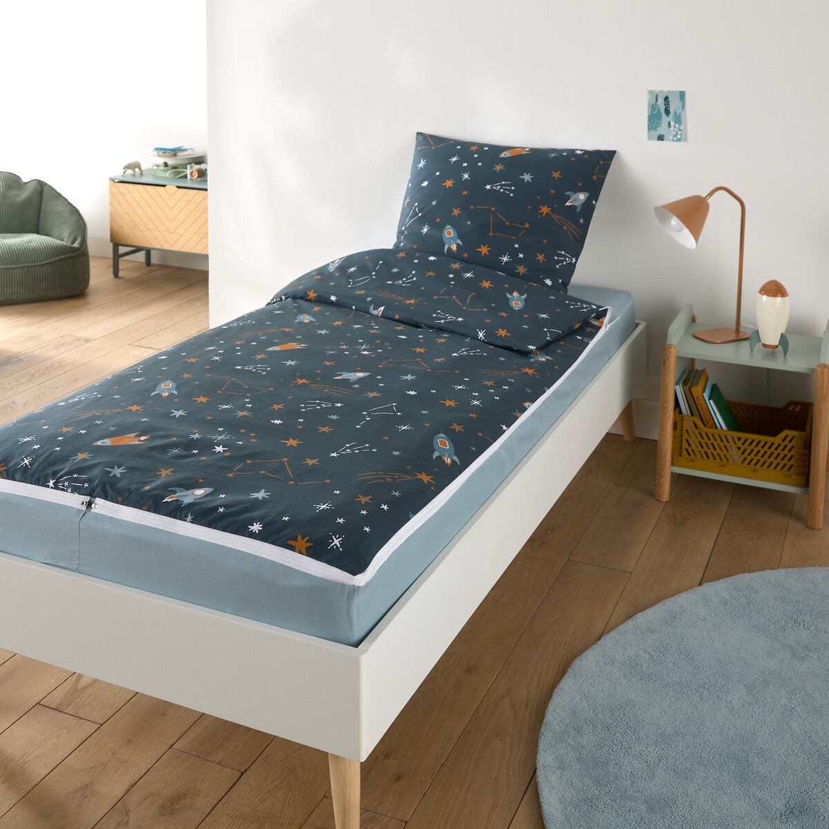 Caradou® avec couette, GASTON bleu marine, LA REDOUTE INTERIEURS
