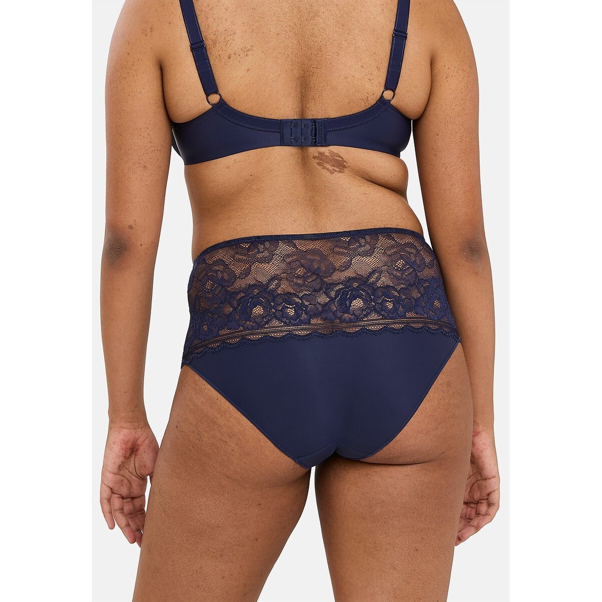 Lily Full Knickers navy blue, SANS COMPLEXE