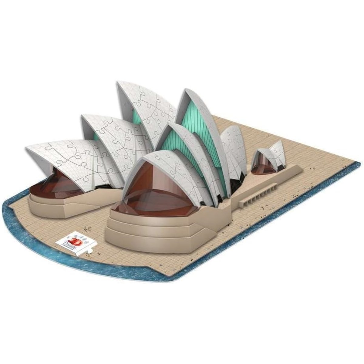 Puzzle 3D Building - Opéra de Sydney multicolore, RAVENSBURGER