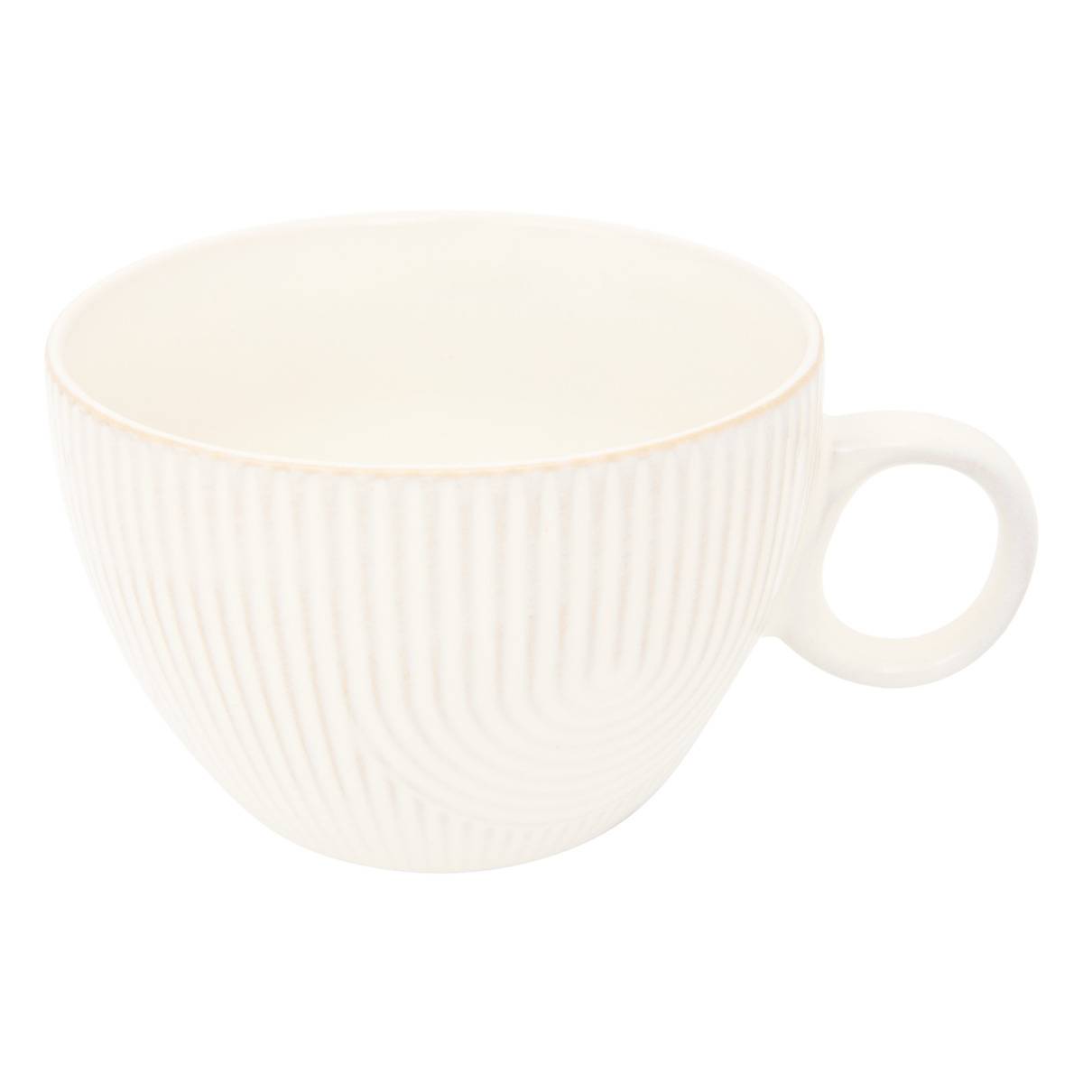 Bol petit-déjeuner en faïence LYA blanc, ATMOSPHERA
