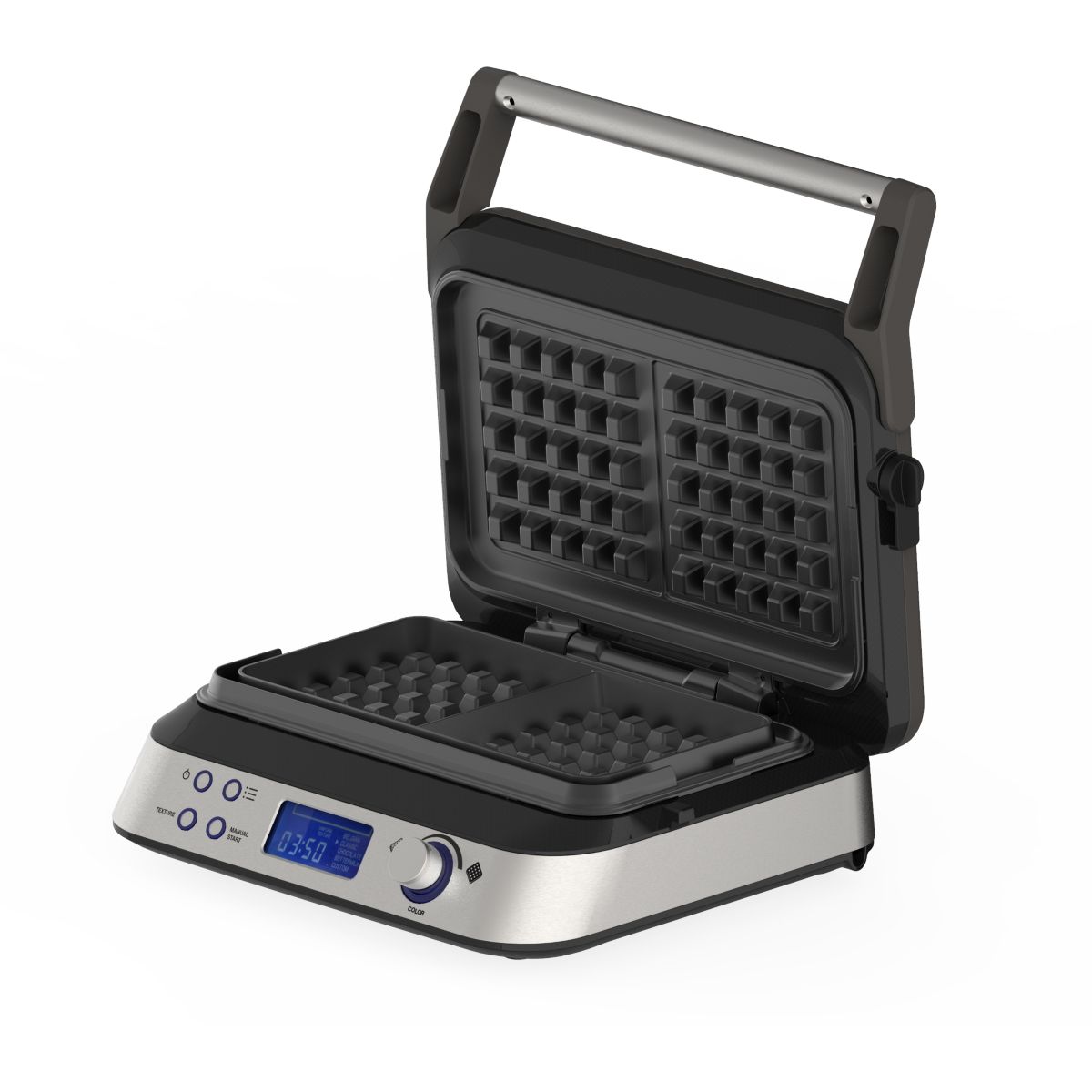Gaufrier MWM1 Professionnel digital couleur unique, MIOGO