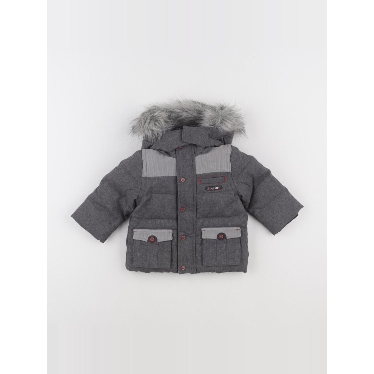Parka - Très bon état gris, SERGENT MAJOR