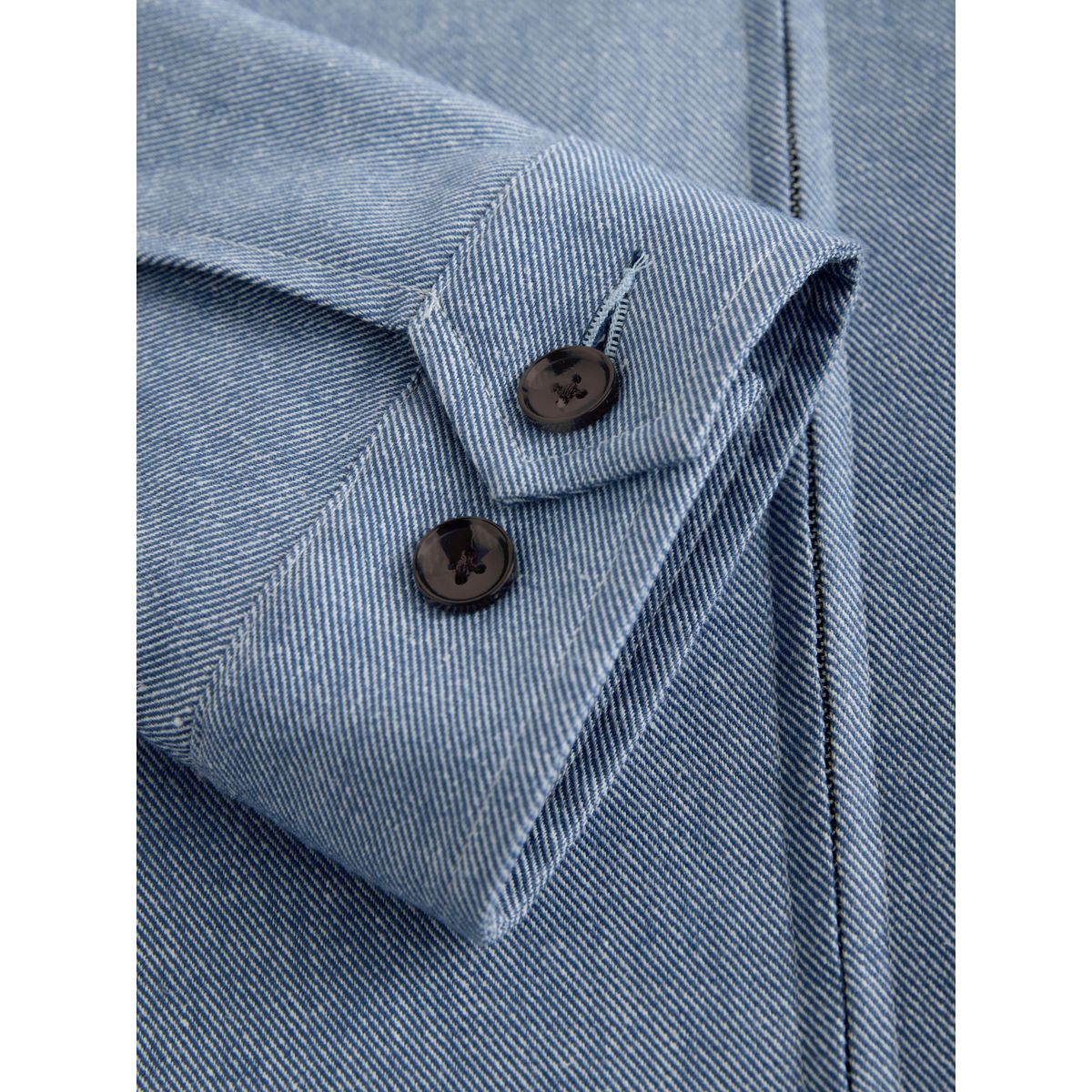 Veste habillée zippée contenant du lin bleu, NEXT