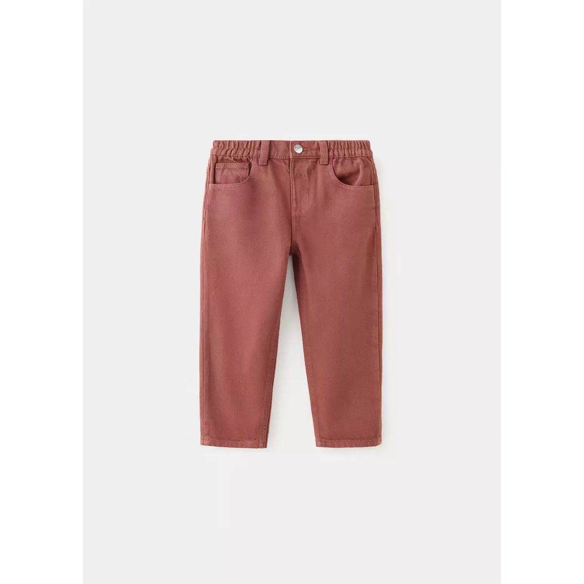 Jean taille élastique lie de vin, MANGO BABY