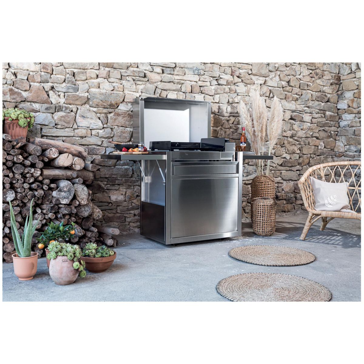 Couvercle plancha CPIPC 60 pour chariot Premium 60 inox, FORGE ADOUR