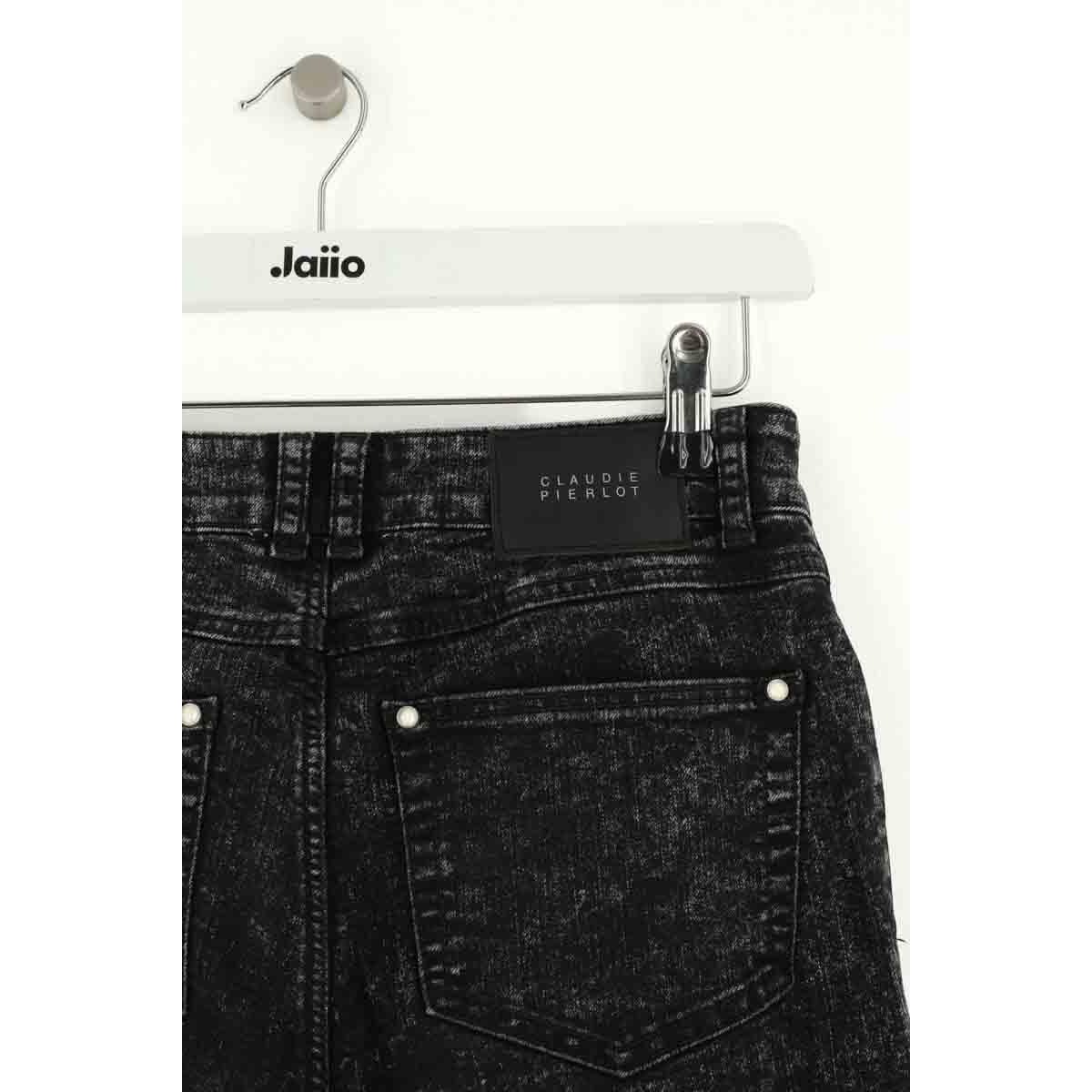 Jean slim - Très Bon État anthracite, CLAUDIE PIERLOT