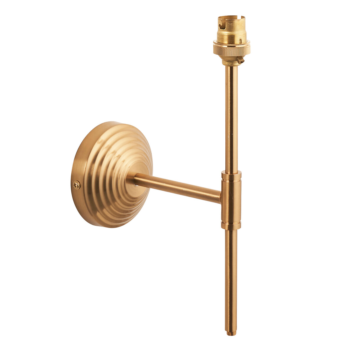 Oona T Bar Wall Light in Brushed Aged Brass aged brass, ÉDITÉ