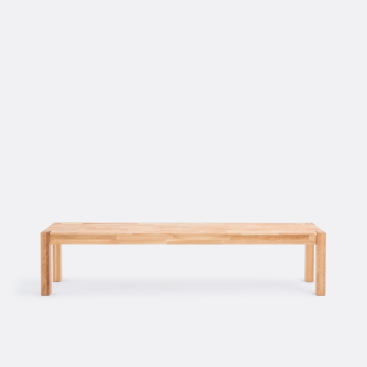Banc chêne massif, L200 cm, Adélita chêne, LA REDOUTE INTERIEURS