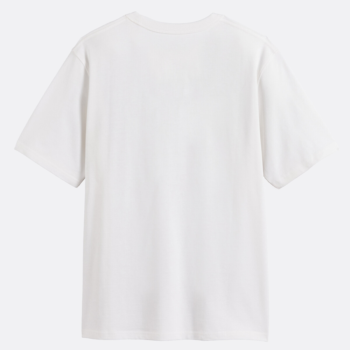 T-shirt avec broderie cafetière blanc, LA REDOUTE COLLECTIONS