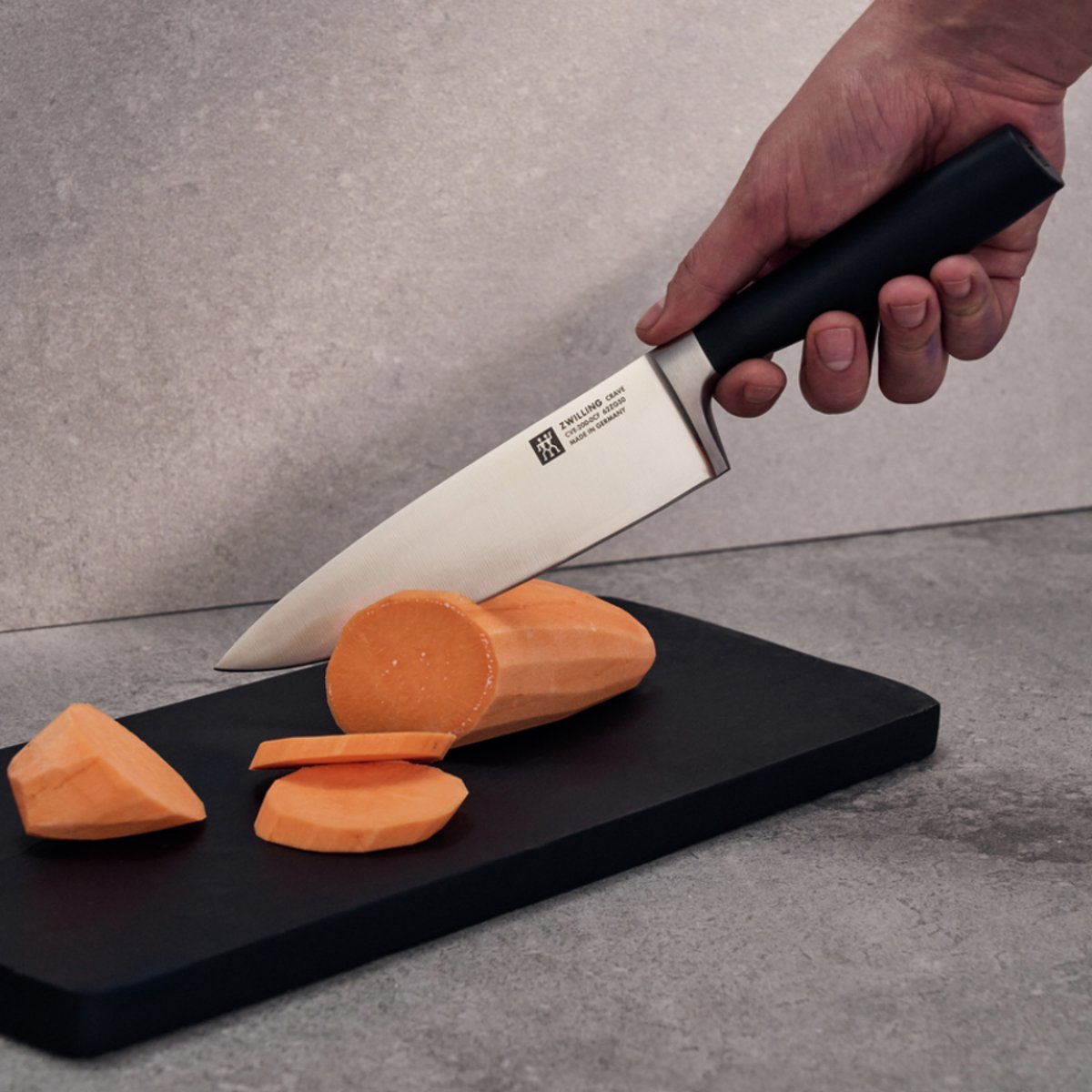 ZWILLING CRAVE Couteau de chef 20 cm, lame lisse, acier inoxydable no-color, ZWILLING