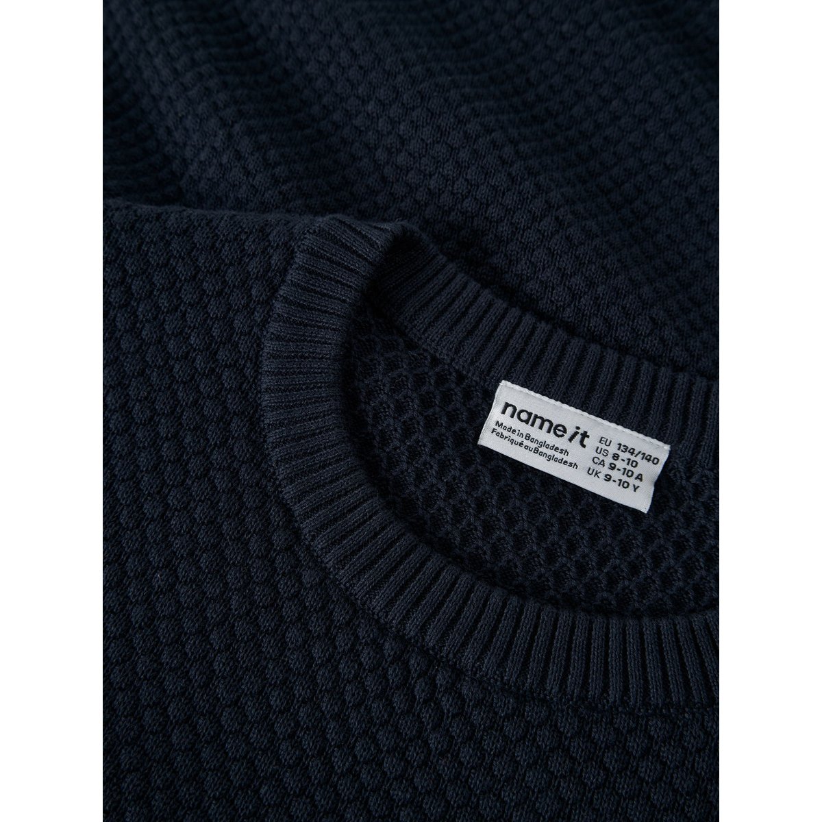 Pull En Maille bleu - navy blazer1, NAME IT