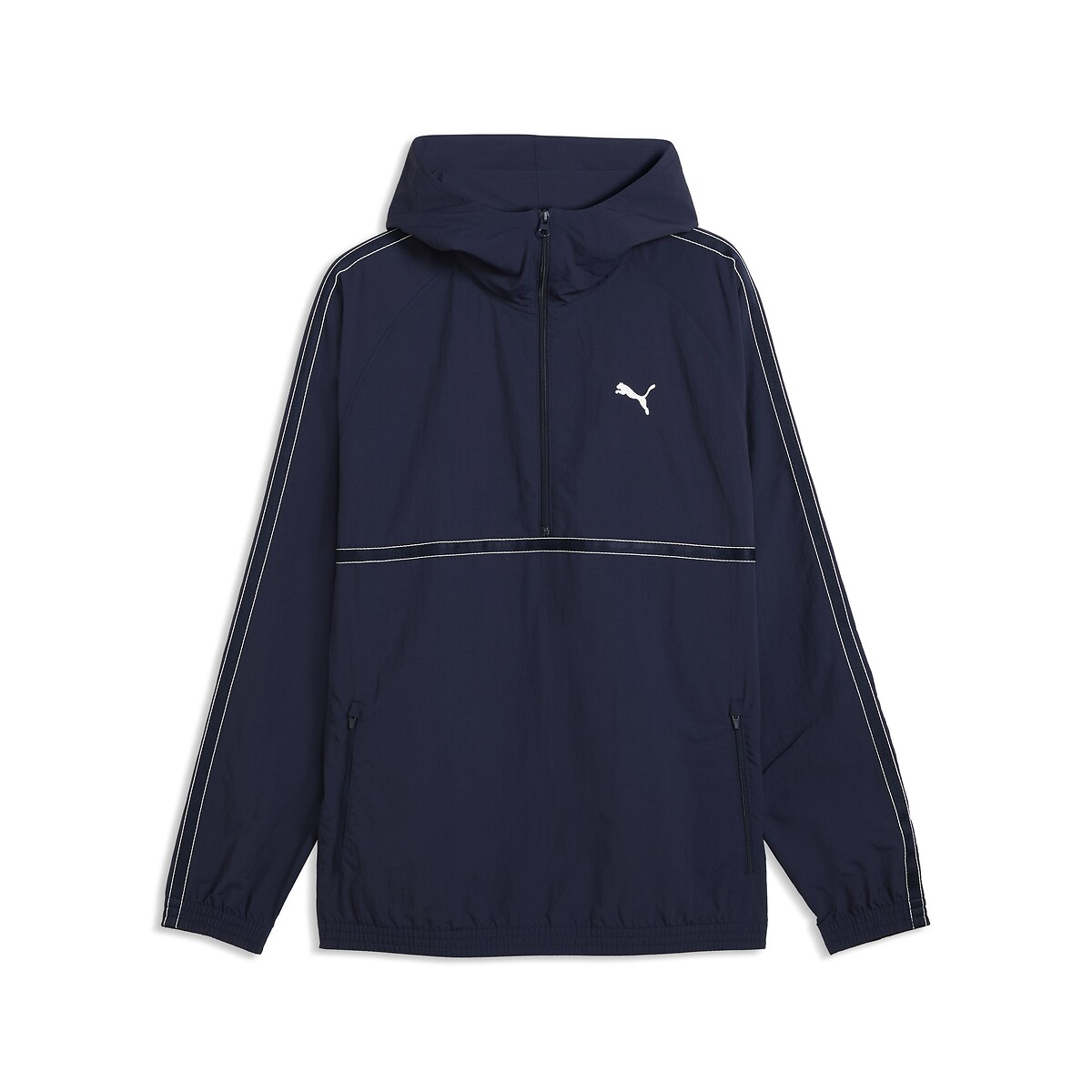 Sweat à capuche, coupe relaxed, Puma Class bleu marine, PUMA