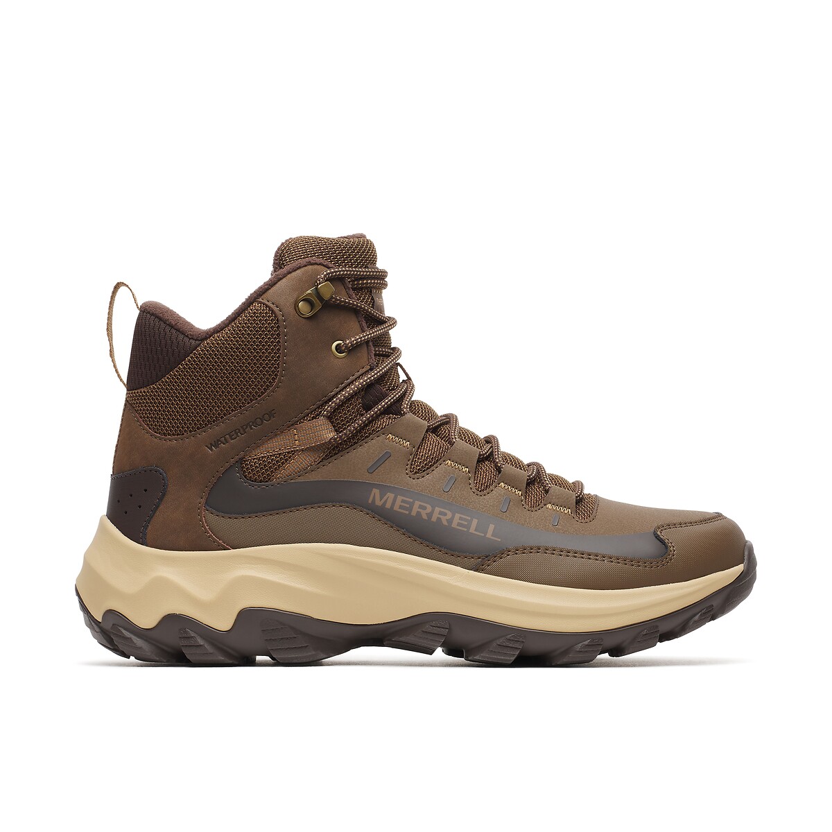 Stivaletti caldi con lacci THERMO CHILL 2 MID WATERPROOF marrone, MERRELL