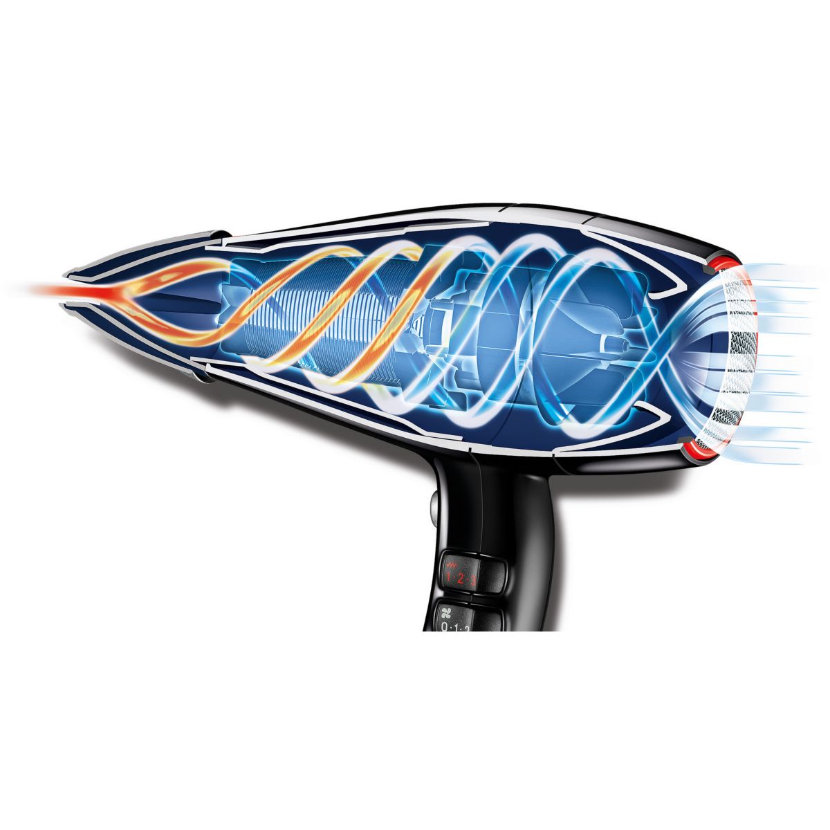 Sèche cheveux Light silence VA LS2000 noir, VALERA