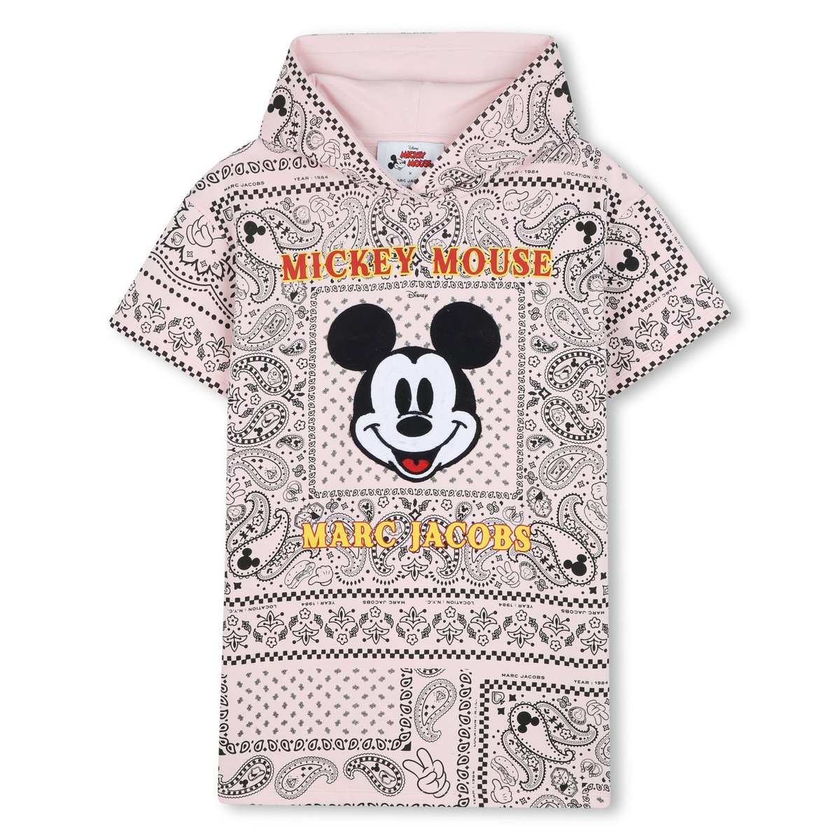 Robe à capuche rosee, MARC JACOBS