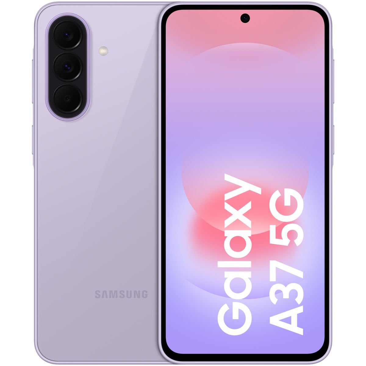 Smartphone Galaxy A37 5G 128Go Lavande couleur unique, SAMSUNG