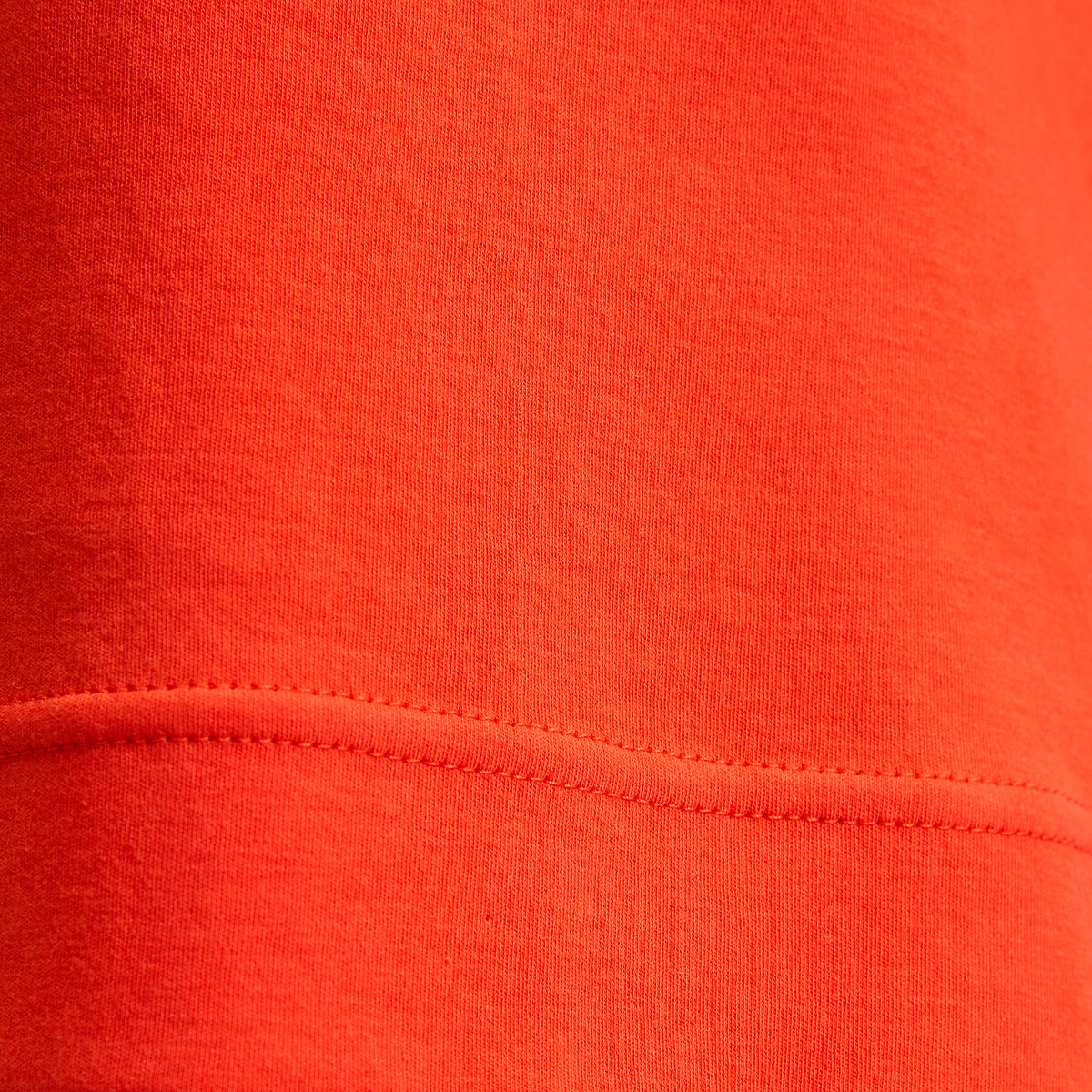 T-shirt volume loose, Signature PAUL rouge grenadine, LA REDOUTE COLLECTIONS