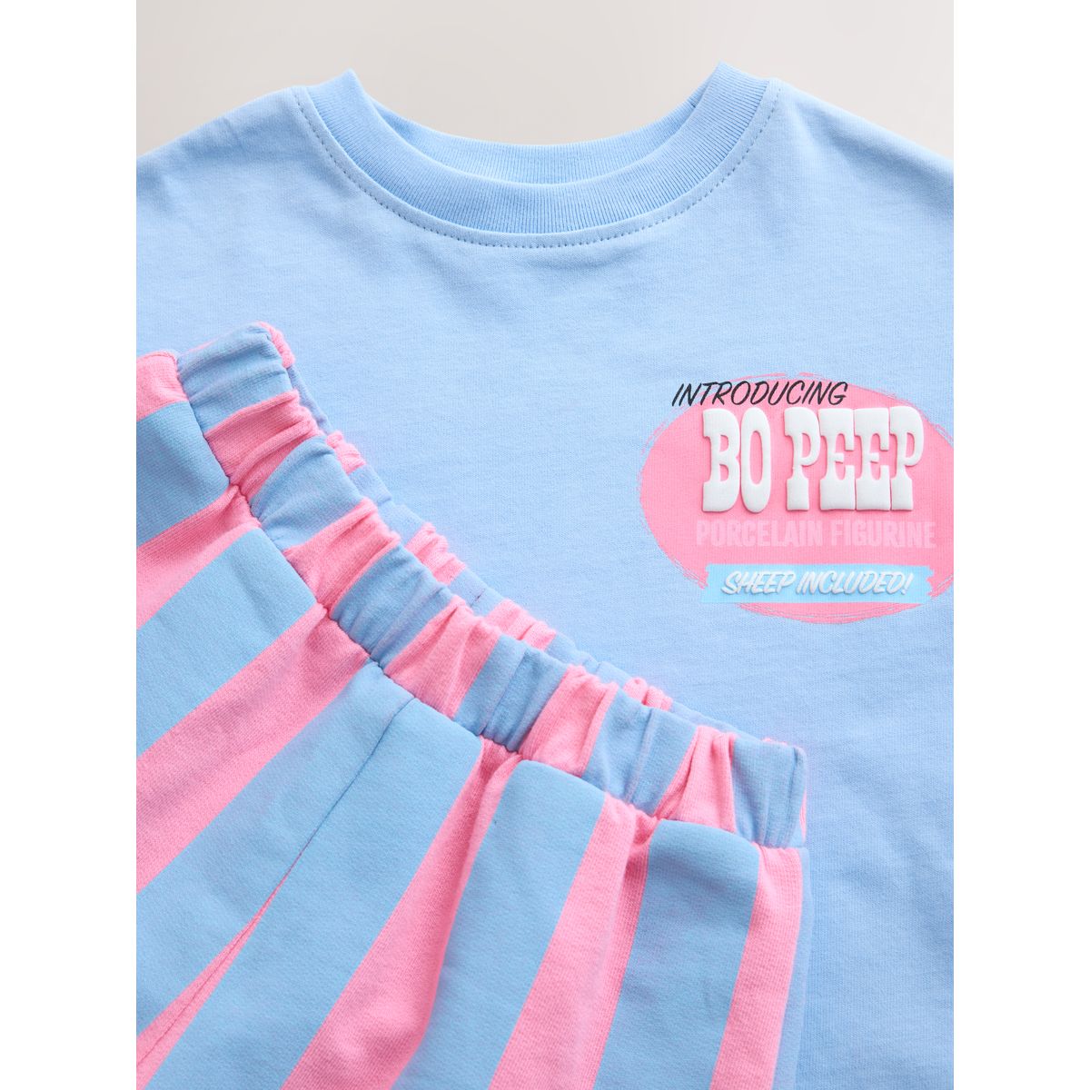 Short et t-shirt toy story bo peep bleu/rose, NEXT