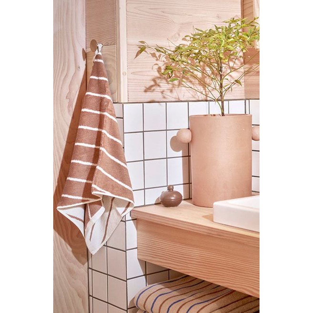 Patères en laiton murales LIVING beige, OYOY LIVING DESIGN