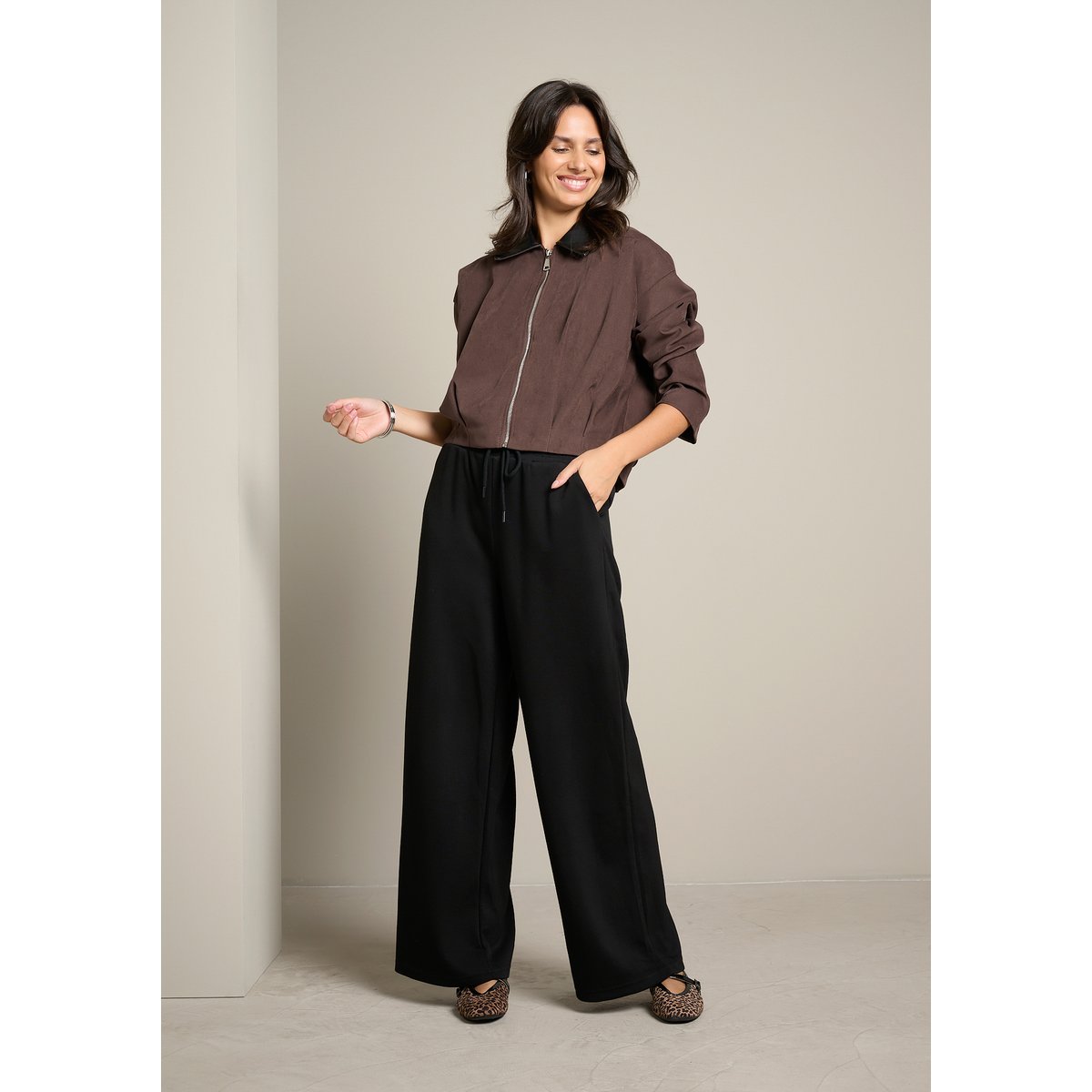 Pantalon jogging noir, LOLALIZA