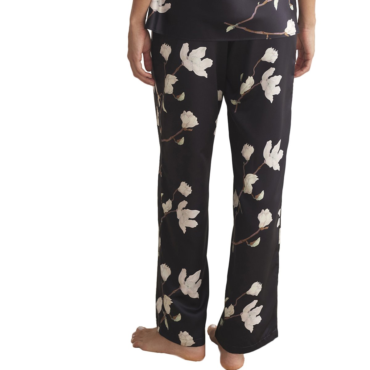 Pyjama pantalon caraco EXCLUSIVE P100 noir, SELMARK